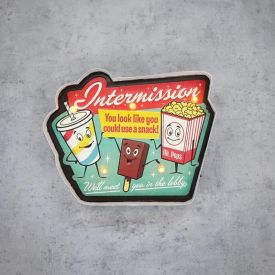 szyld reklamowy podświetlany snack