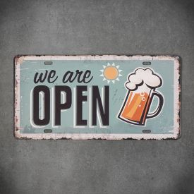 Tabliczka ozodbna OPEN
