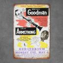 Tabliczka dekoracyjna metalowa GOODMAN & ARMSTRONG