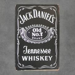 metalowe tabliczki dekoracyjne Jack Daniels