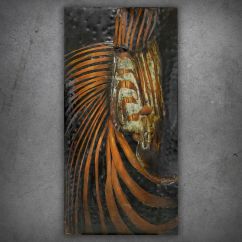 Obraz metalowy 3D LOFT NATURA ZEBRA