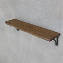 półka drewniana dębowa do salonu