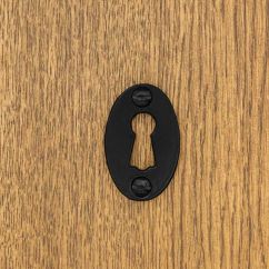 szyld na kluczyk czarny rustykalny