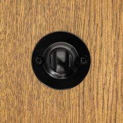 szyld na kluczyk wc czarny