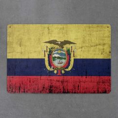 tabliczka metalowa Ekwador