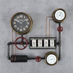 zegar ścienny industrialny mechanizm hydrauliczny