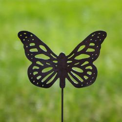dekoracja ogrodowa metalowa motyl