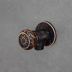 kranik do węża ozdobny retro czarny