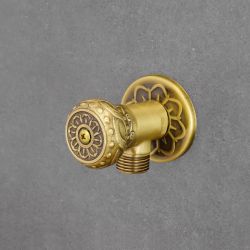 kraniki do węża wc ozdobne retro postarzane