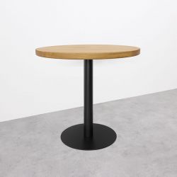 noga do stolika barowego czarna loft