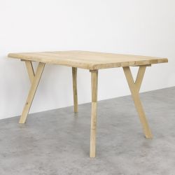 noga drewniana dębowa do stołu