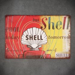 shell logo tabliczka