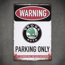skoda parking only