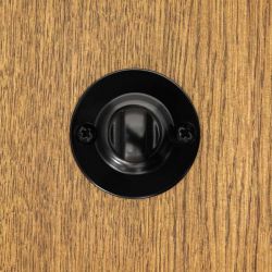 szyld na kluczyk wc czarny