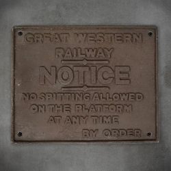 Emblemat GWR NOTICE
