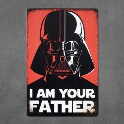 tabliczka metalowa ścienna i am your father
