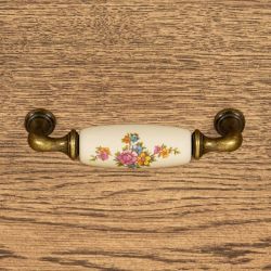 uchwyty ceramiczne ozdobne rustykalne