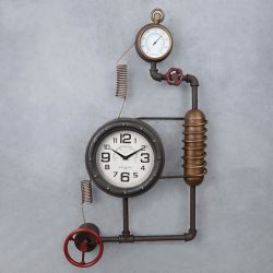 zegar ścienny industrialny ozdobny destylator
