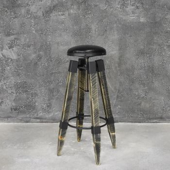 Hoker loft industrialny LOFTER BLACK TAP - OSTATNIE SZTUKI