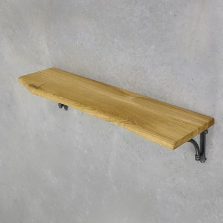 półka drewniana dębowa do salonu