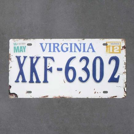 tablica rejestracyjna stanu Virginia