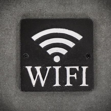 dekoracyjna tablica WIFI