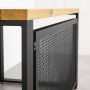 biurko drewniane loft