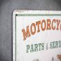 dekoracje vintage motocykle