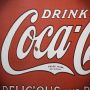 retro tabliczka coca-cola