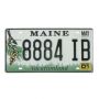 tablica rejestracyjna Maine
