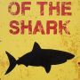 tabliczki metalowe vintage beware of the shark