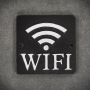 żeliwna tabliczka informacyjna WI-FI