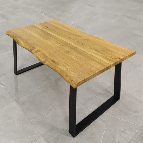 Blat dębowy do stołu ROMANTEKA 80x120 cm olej naturalny