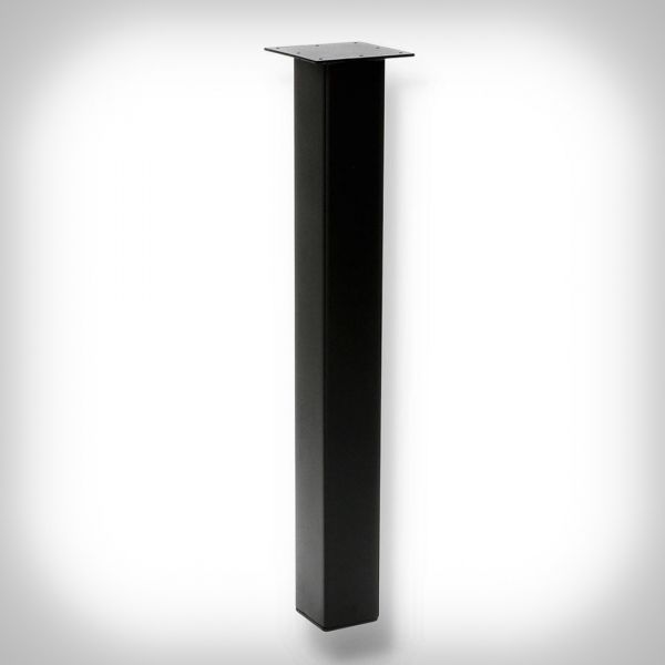 Noga PROSTA 71 cm CZARNA