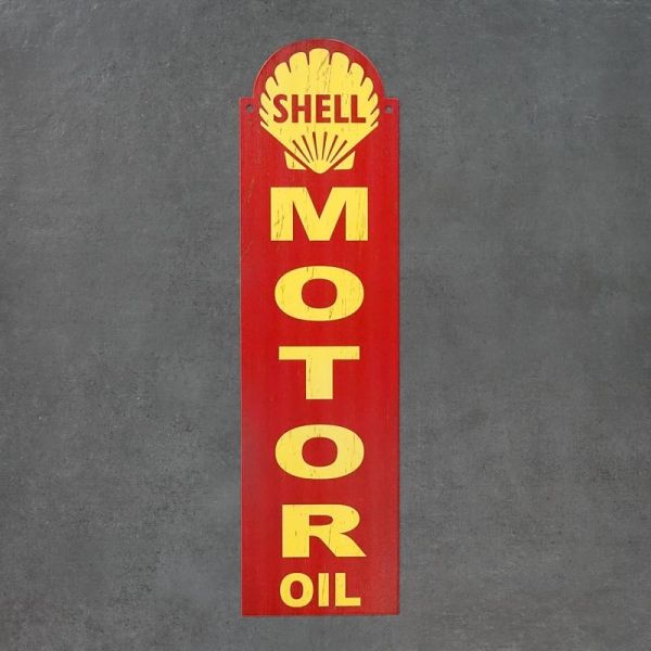 Tabliczka dekoracyjna metalowa SHELL MOTOR OIL