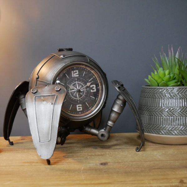 Zegar stojący vintage ROBOT CRAB
