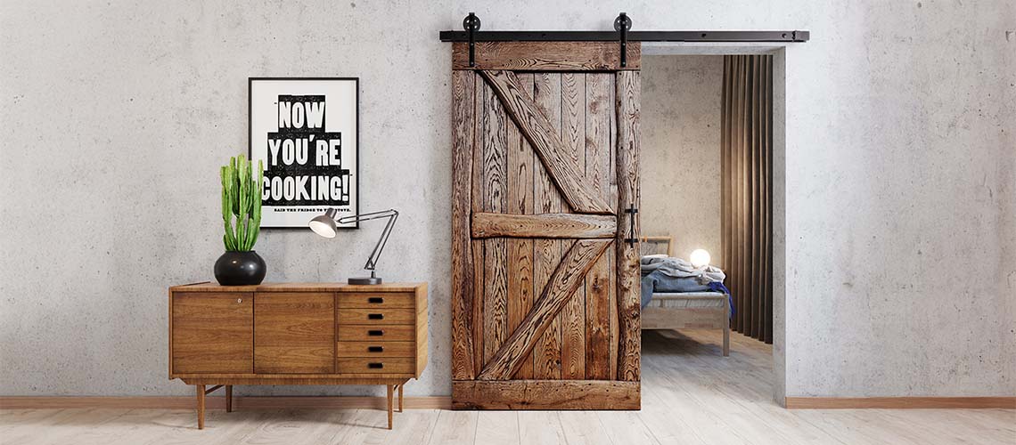 Drzwi przesuwne do wnętrz rustykalnych - dlaczego warto postawić na dąb?